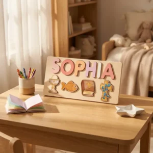 Personalized Faith Wooden Puzzle