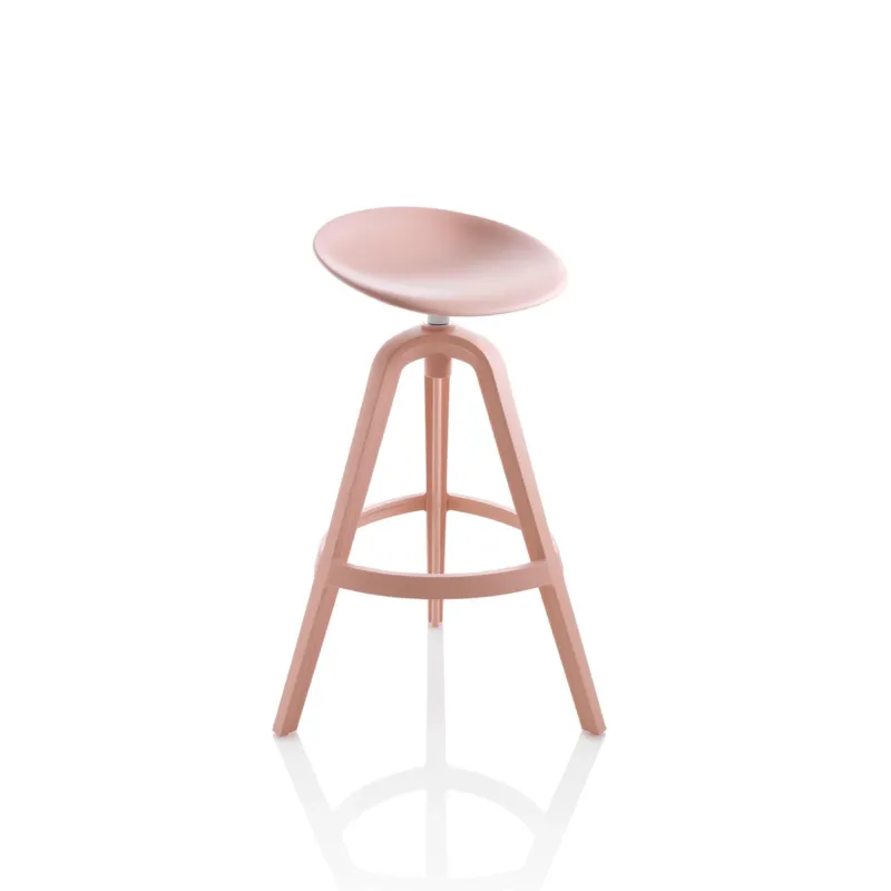 Set 2 Sgabelli da interno/esterno BONNY rosa