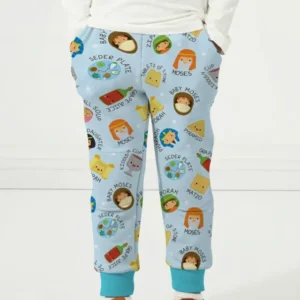 Cute Passover Characters Bamboo Jogger