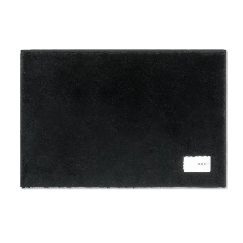 Badteppich 70 x 120 cm Luxury Schwarz