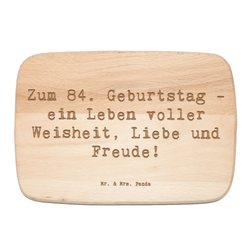 Frühstücksbrett Spruch 84. Geburtstag|p:1738996|h:54d6a79bfbb8e0b5f33deb3f138fe999