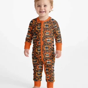 Pumpkin Monsters Bamboo Convertible Zippy