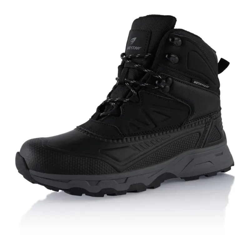 Winterstiefel Wasserdichte Stiefel Warm Gefütterte Wanderschuhe
