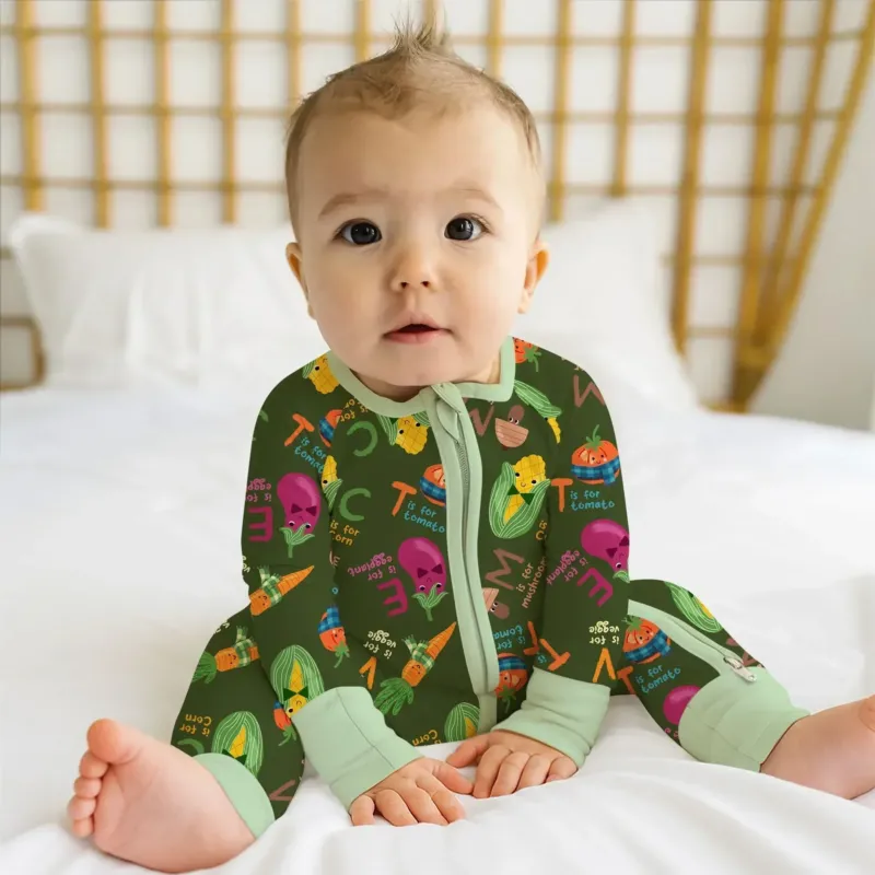 Veggie Letter Bamboo Convertible Zippy