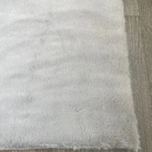 Faux Rabbit Fur Grey - Rectangle FRF-13LGRY