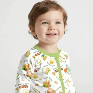 Ramadan Mubarak Matching Family Bamboo Convertible Zippy