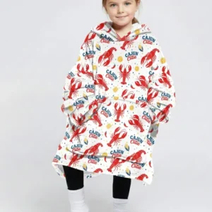 Cajun Cutie Wearable Bamboo Blanket Hoodie