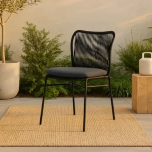 4er Set - Gartenstuhl Elias aus Metall/Polyester