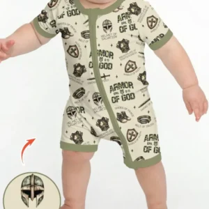 Camo Armor Of God Bamboo Shorty Zippy