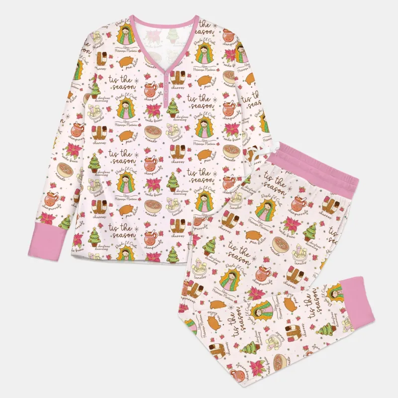 Our Lady of Guadalupe Bamboo Women Pajama Set
