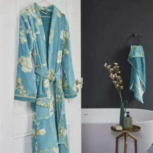 Beddinghouse x Van Gogh Museum Blossom Bademantel - Blau