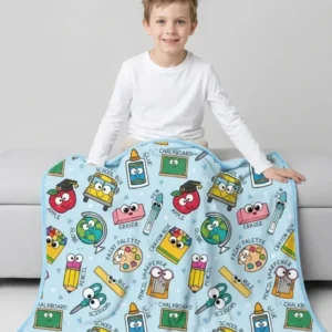 Happy School Pals Bamboo Blanket