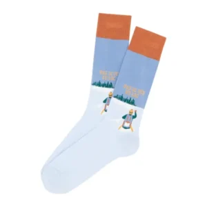 Chaussettes Homme Pas le feu au lac Bleu 1