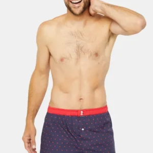 Caleçon avec suspensoir Homme Le Club n°1041 Marine 1