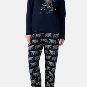 Pyjamas Femme Nuit Polaire MARINE 1