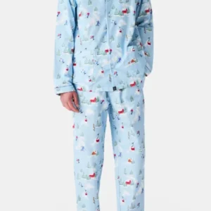Pyjamas Homme Noël en altitude CIEL 1