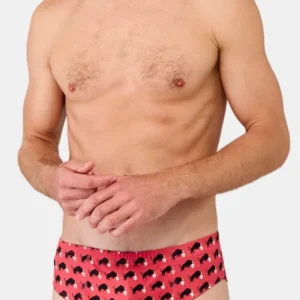 Slip taureau olé Rouge 1