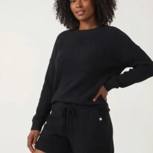 Black Bamboo Women Lounge Short
