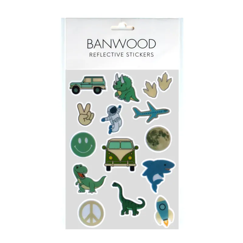 BANWOOD REFLECTIVE STICKERS - ADVENTURE