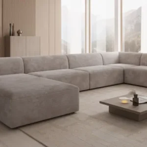 Designer Sofa Monza U XXL in Cord