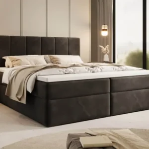 Boxspringbett Aurelia Samt mit Stauraum