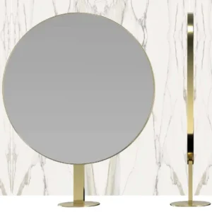 GammaStore Friseurspiegel GOLDEN GATE (gold or black l. frame) no electrical sockets