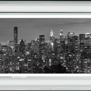 Brookpace Fine Art - MIDTOWN PANORAMA, NYC-Wandbild-Brookpace Lascelles-Manhattan / Spiegelrahmen-TOJU Interior