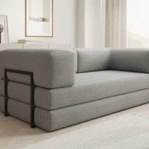 Designer Sofa Lazy 3 Sitzer in Bouclé