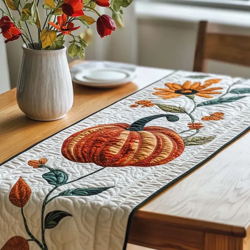 Fall Warm Memories Quilt Table Runner