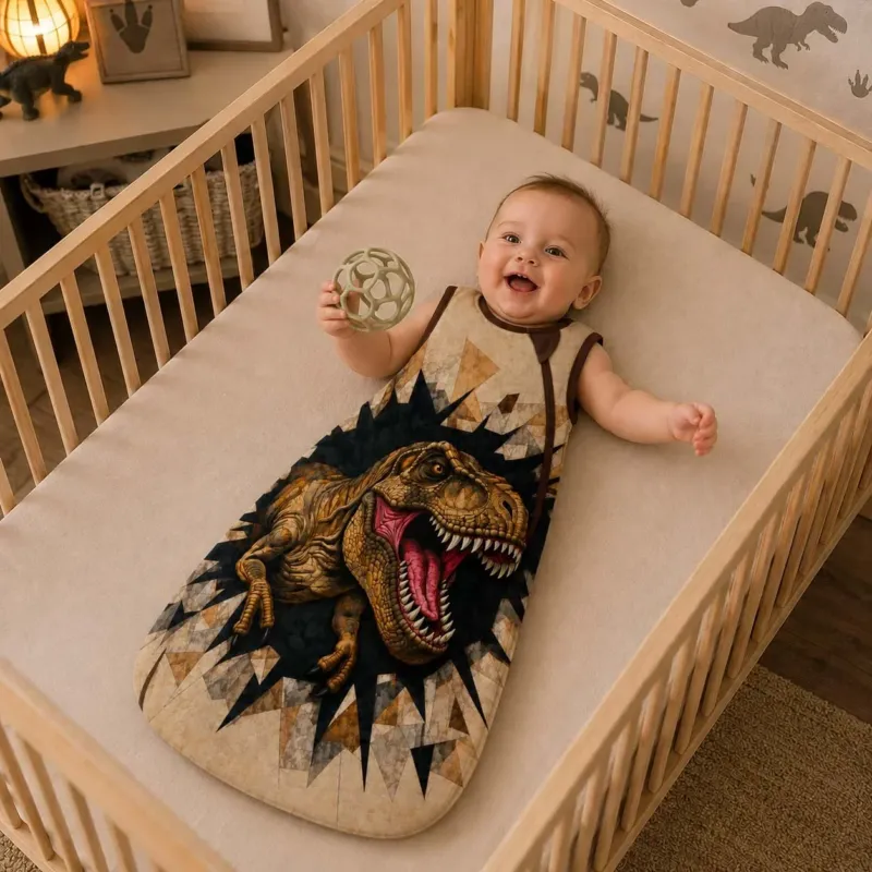 Fierce Tyrannosaurus Roar Bamboo Sleep Bag