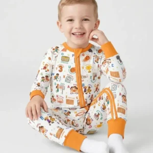Basketball Alphabet Bamboo Convertible Zippy