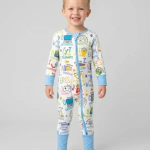 You Are Spanish Alphabet Version Bamboo Convertible Zippy