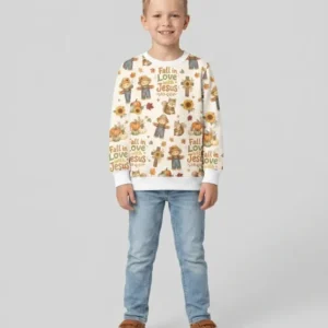 Fall For Jesus Bamboo Crewneck Sweatshirt