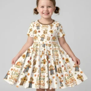 Fall For Jesus Bamboo Twirl Dress