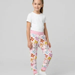 Pencil Bows God Says I Am Bamboo Jogger