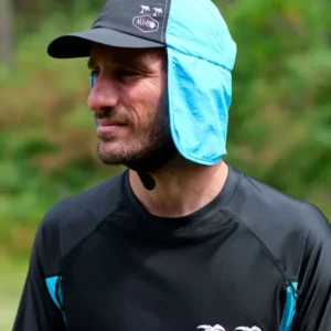 Casquette de surf - Noir / Turquoise
