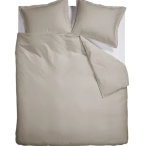 Ambiante Satin Uni Bettwäsche - Sand