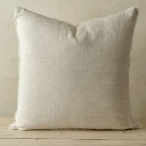 Lina Linen Euro 24"x24" Chambray