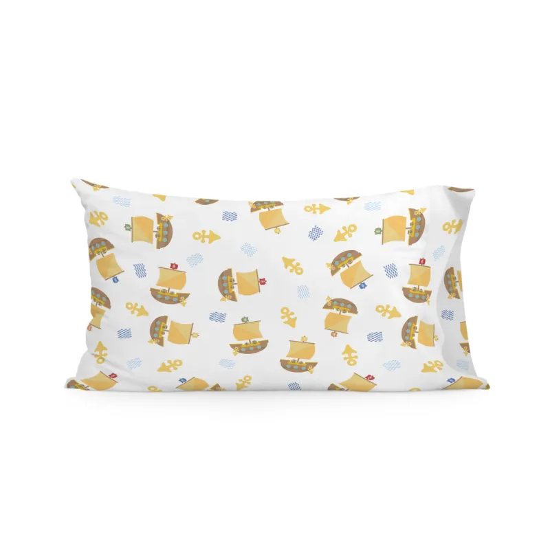 Pirate ship Funda de almohada 50x75 cm