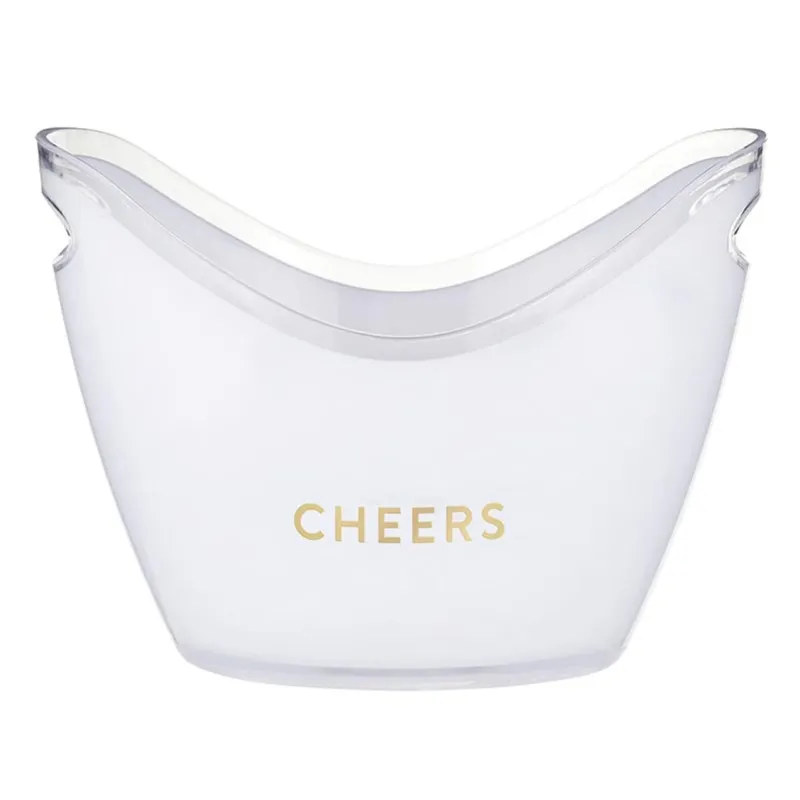 Cheers! Acrylic Beverage Bucket