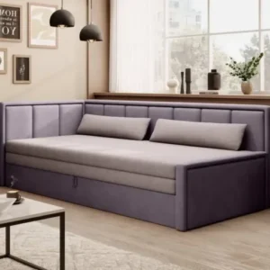 Designer Sofa Fellano mit Schlaffunktion und Stauraum - Luxusbetten24