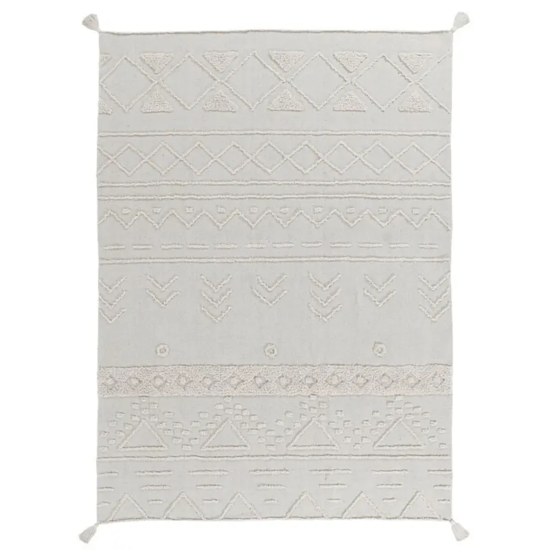 LORENA CANALS - Tapis Lavable Tribu Naturel 120 X 160 Cm