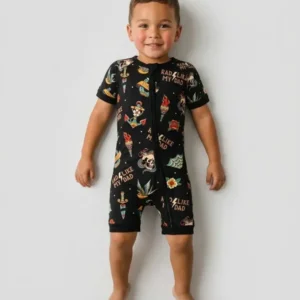 Rad Dad Society Daddy & Me Matching Bamboo Shorty Zippy