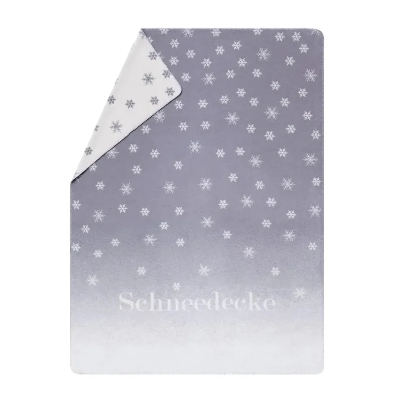 Fussenegger Wohndecke Savona Schneedecke grau 150x200
