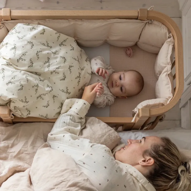 SEBRA - Lit Bébé Cododo Sebra, Édition Bois