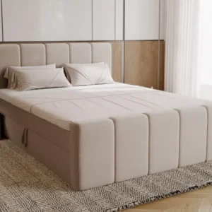 Boxspringbett Bergamo Samt mit Stauraum
